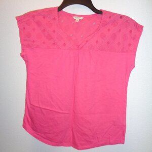 SONOMA Top Size Medium Pink